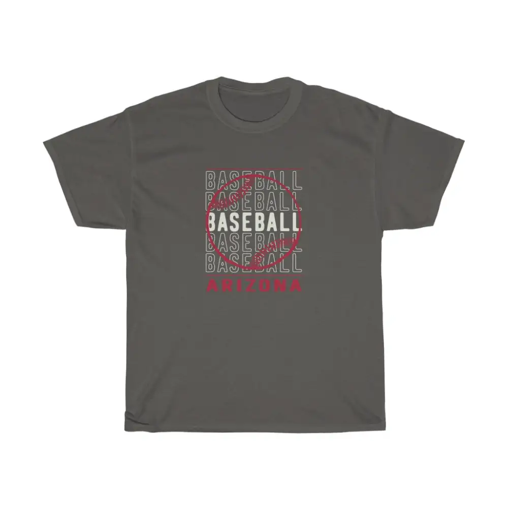 Baseball Arizona with Baseball Graphic T-Shirt