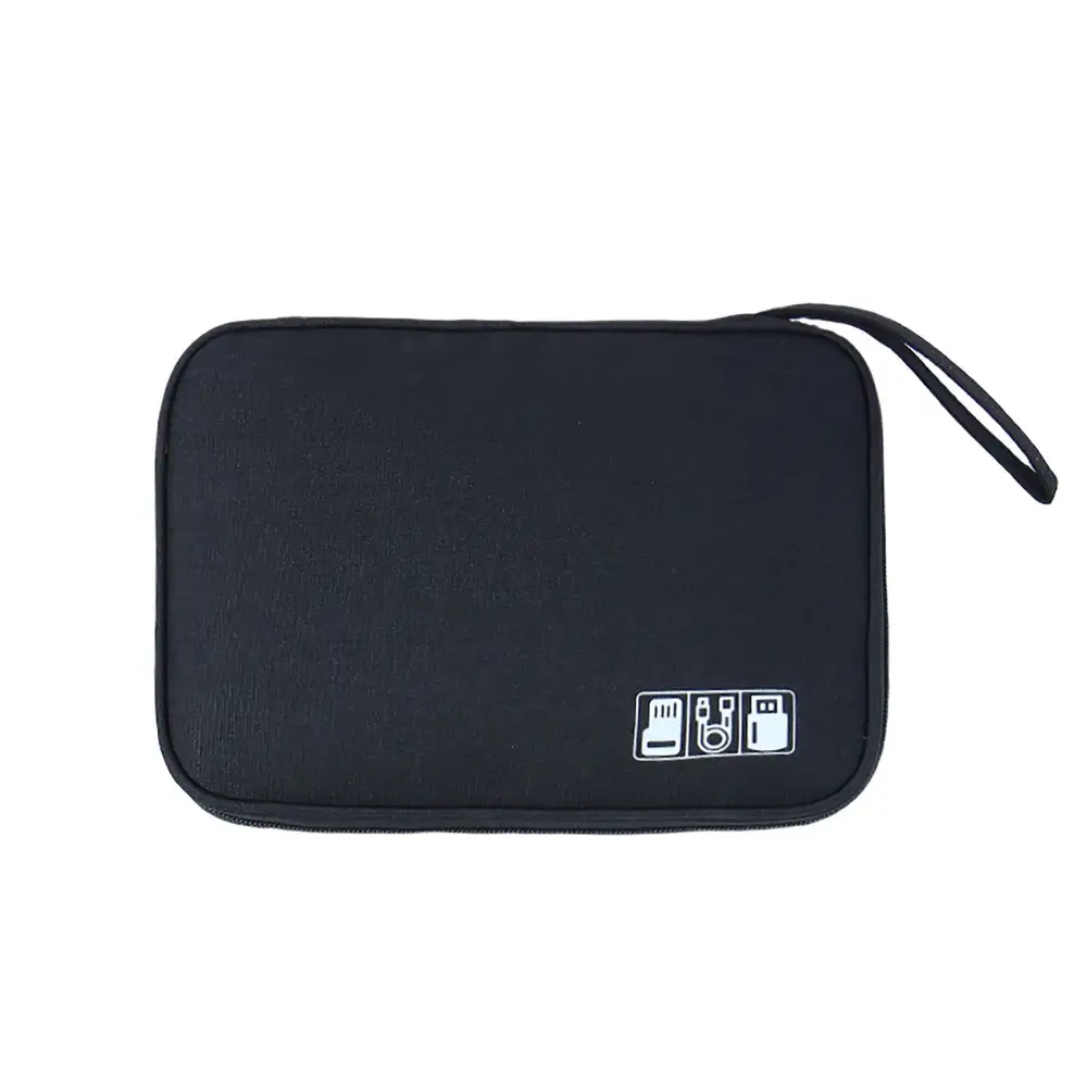Zippered Travel Tech Organizer Case