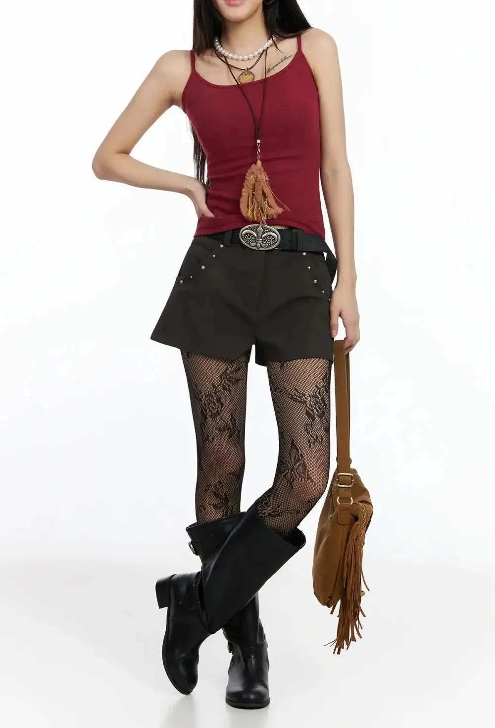 Stretchy Ribbed Tank Top