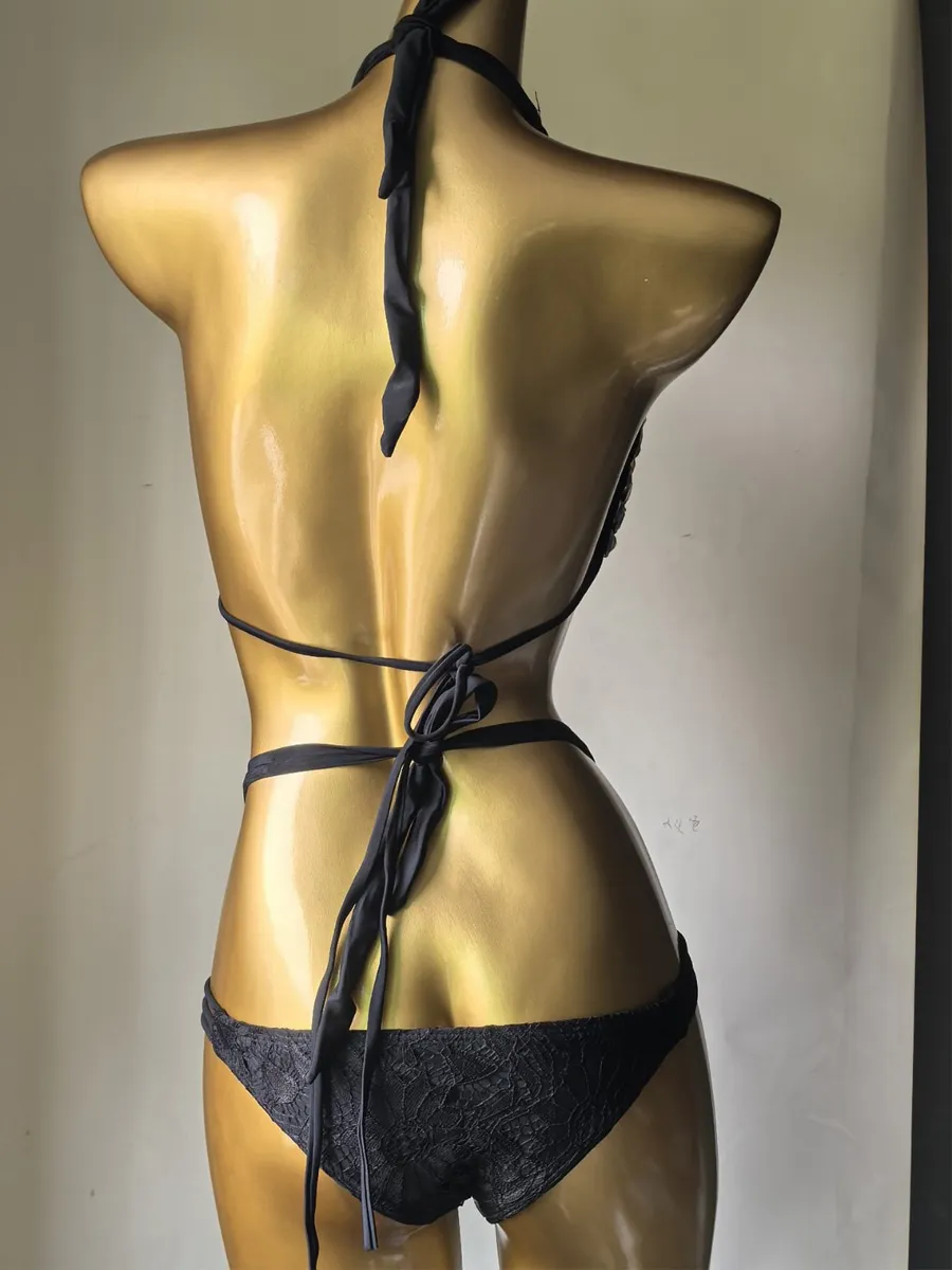 Antonella Rhinestone-Embellished Bikini
