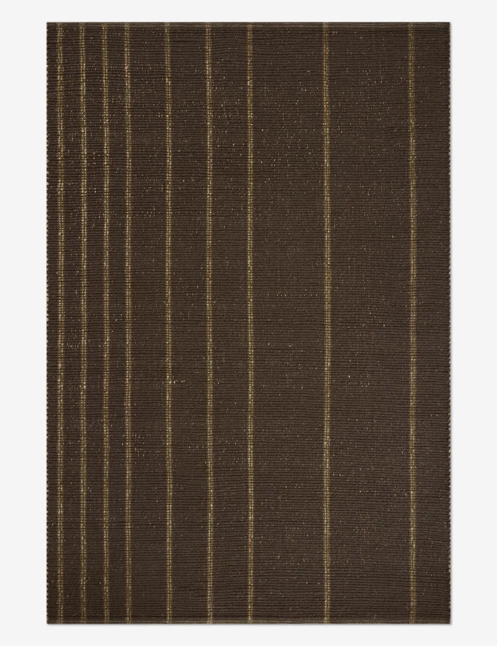 Striped Tonal Textured Handwoven Jute Area Rug