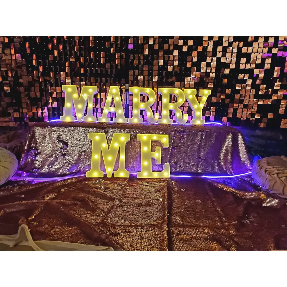 Marquee LED Alphabet Light