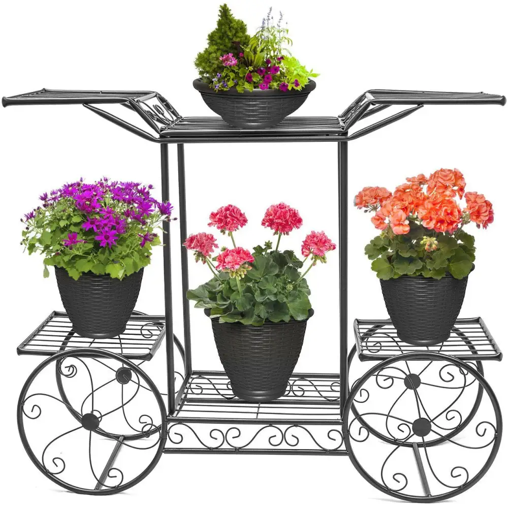 6 Tier Flower Cart Plant Stand
