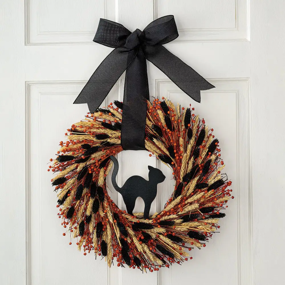 Artisan Floral Decorative Wreath
