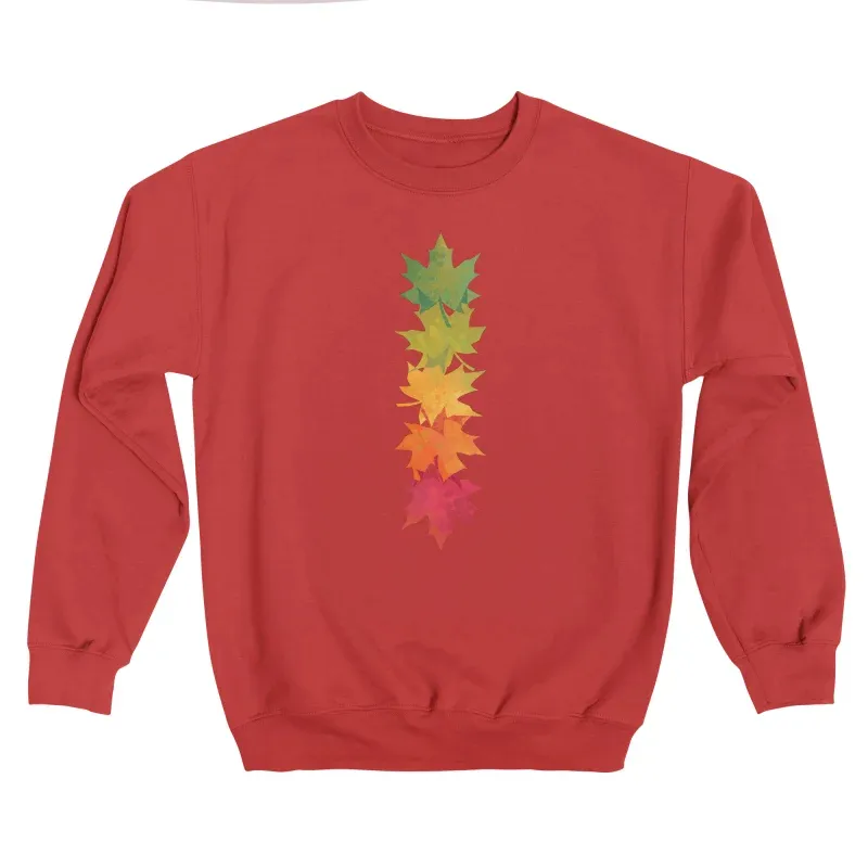 Colorful Autumn Maple Leaves Sweatshirt