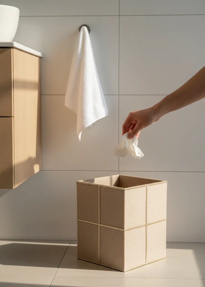 Beige Bathroom Set