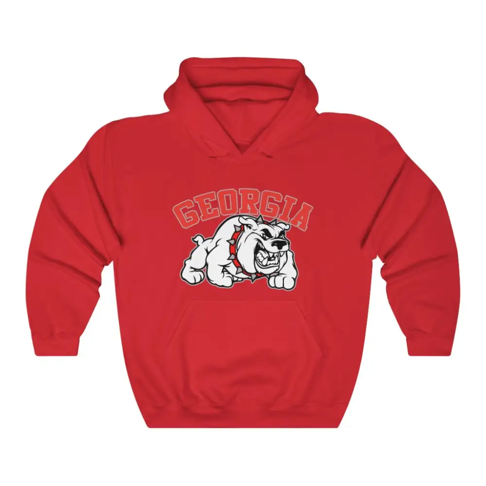 Bulldog Graphic Pullover Hoodie