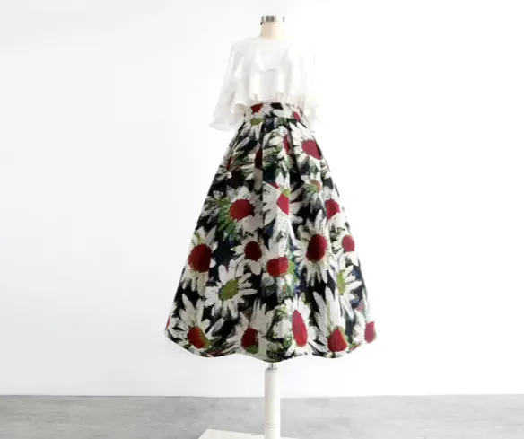 Floral Pocket Skirt