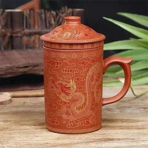 Yixing Dragon Drinkware Set