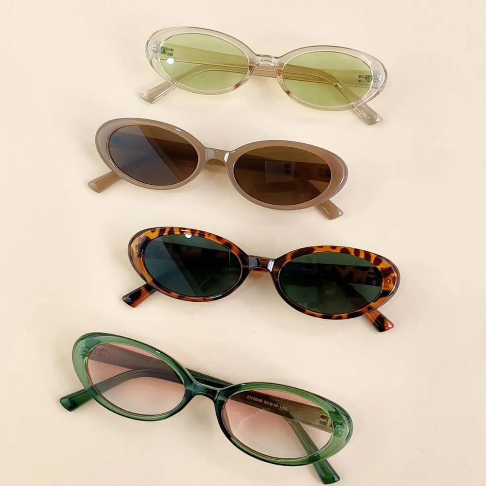 Oval Small Retro Sunglasses