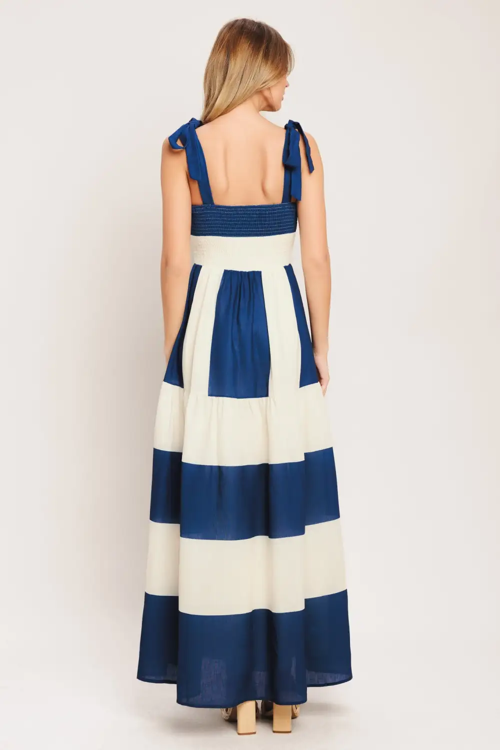 Tiered Printed Maxi Dress