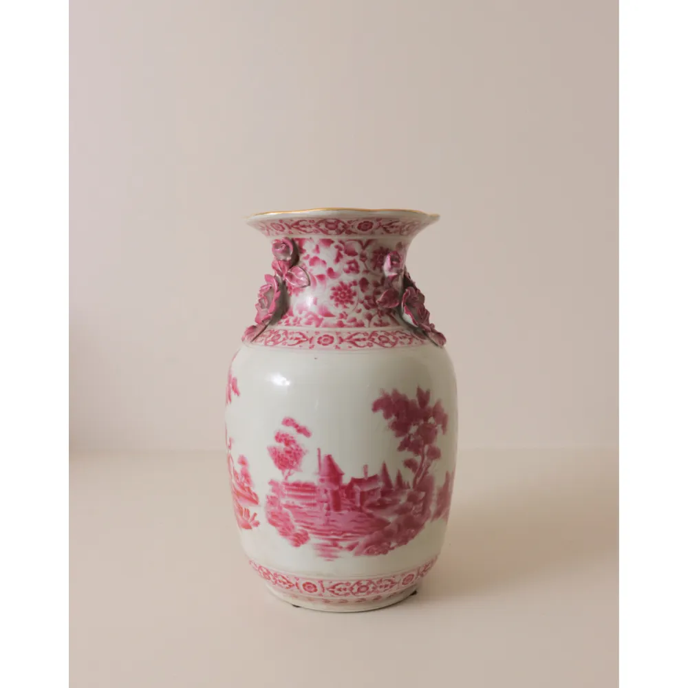 Decorative Ironstone Vase