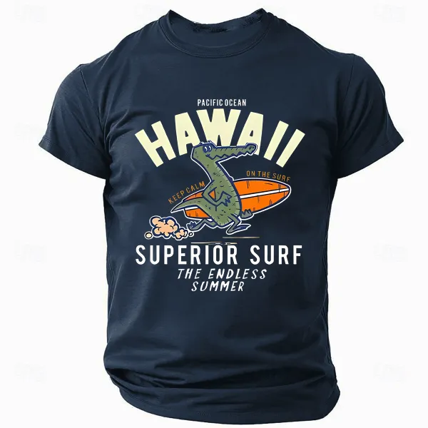 Hawaii Surf Superiority Graphic T-Shirt