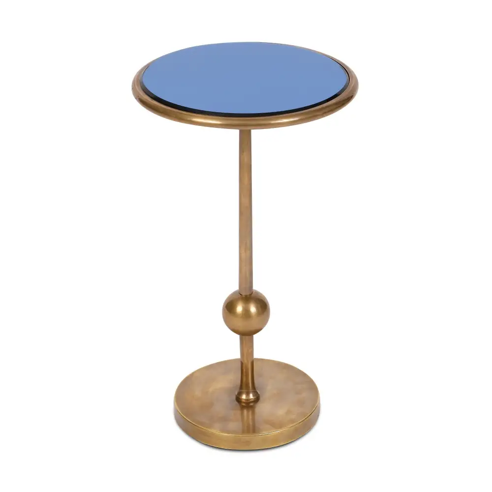 Refined Mirrored Drinks Table