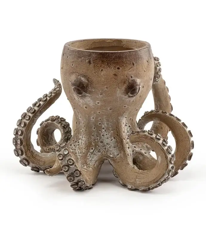 Coastal Octopus Accent Planter