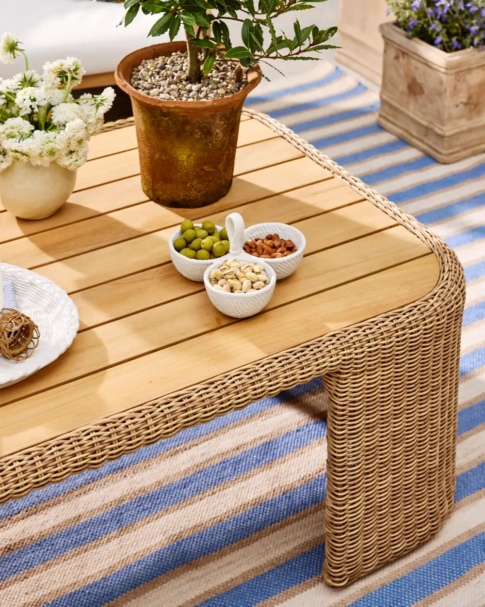 Woven Ceramic Dip Dish