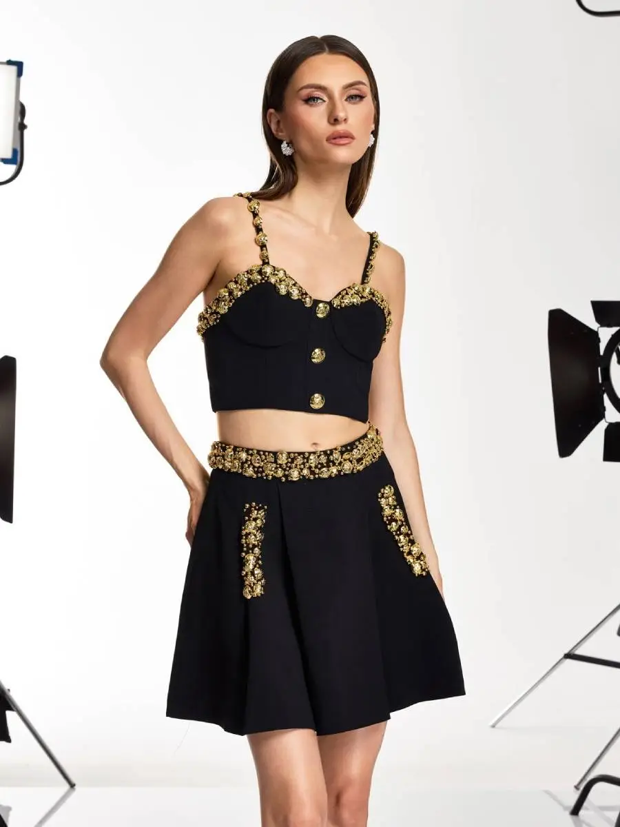 Aurora Spaghetti Skirt Set