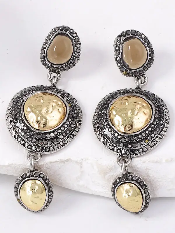 Delicate Abstract Accent Earrings