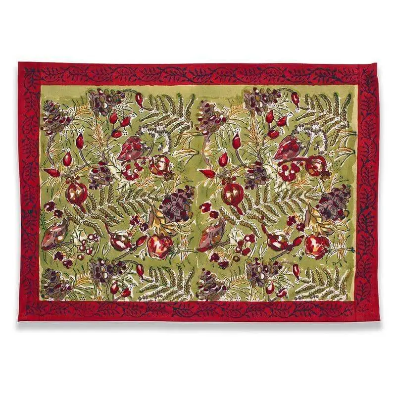 Garden Wreath Placemat Set