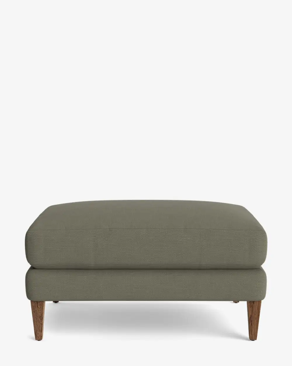 Modern Oak Ottoman