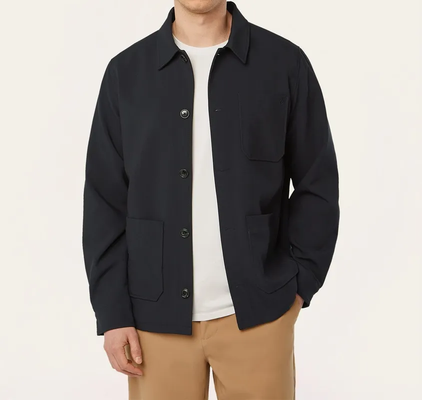 Shirt Jacket Navy