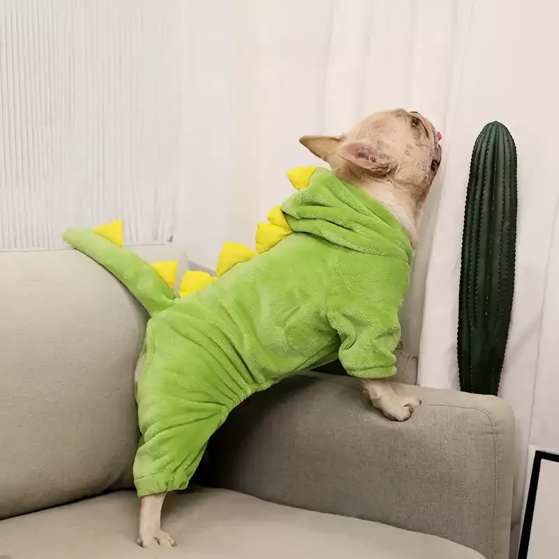 Classic Warm Dinosaur Jumpsuit Costume