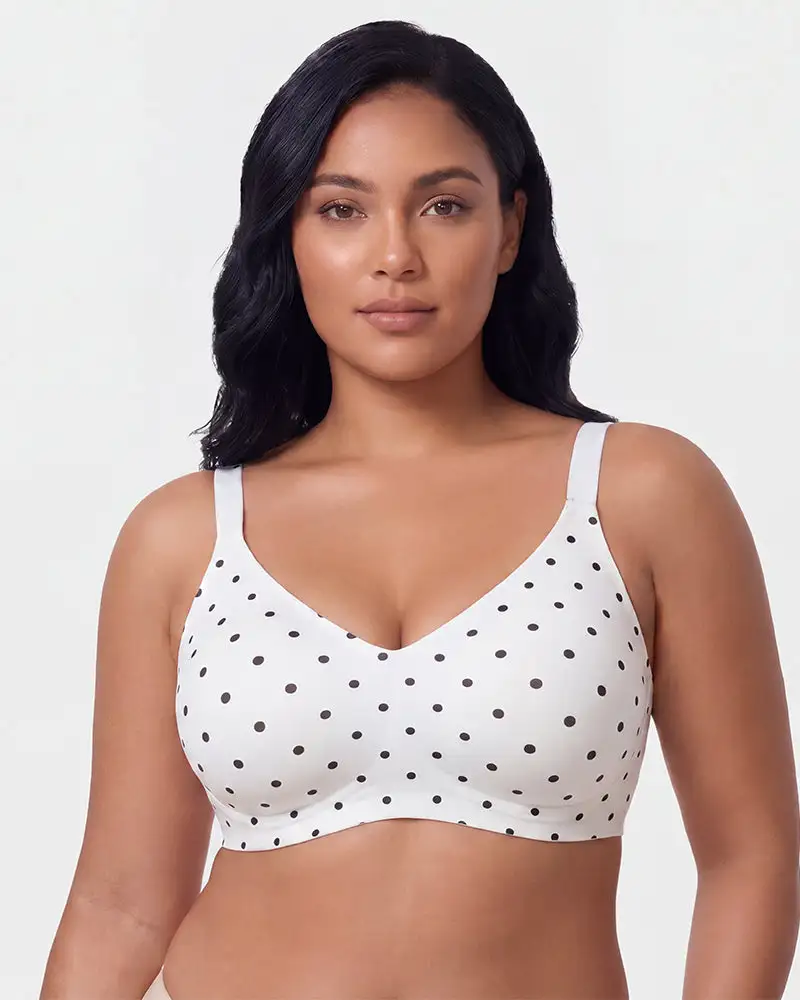 Seamless Soft Comfort Jelly Strip Wireless Bra