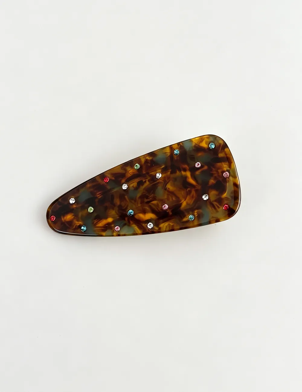 Rhinestone Triangular Hair Clip