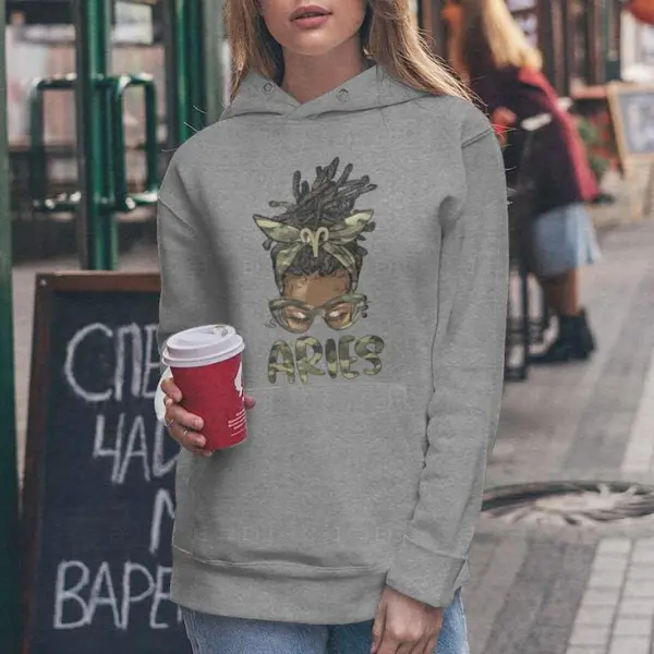 Aries Girl Women Hoodie