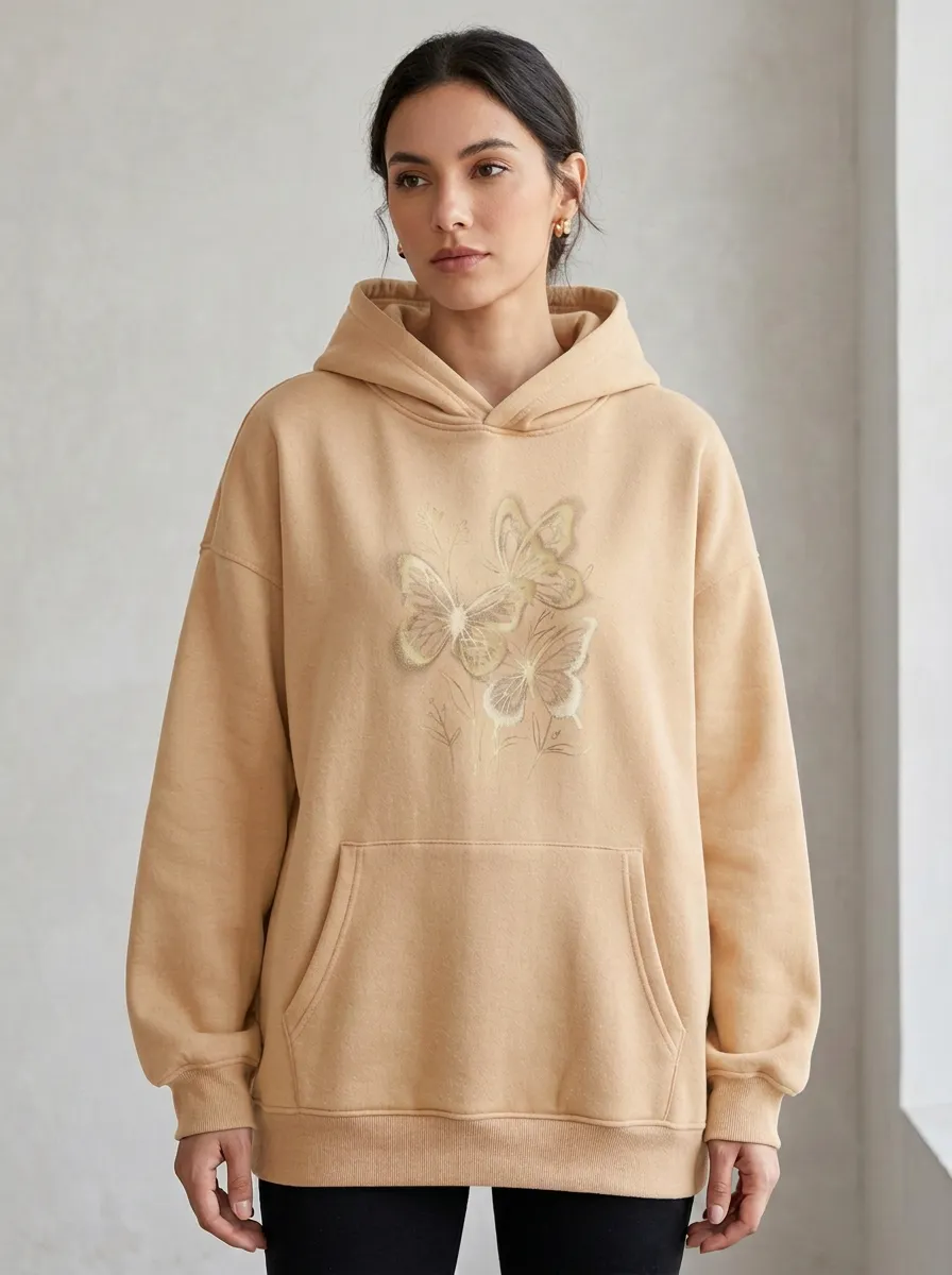 Butterfly Nature Spray Hoodie