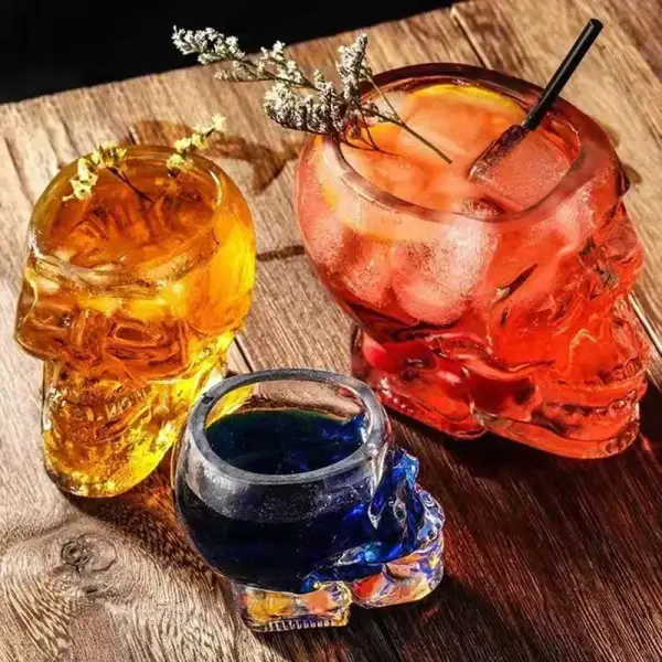 Everyday Serving Skull Glasses