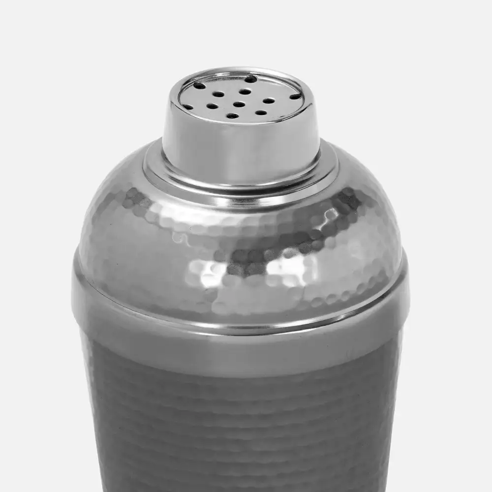 Hammered Metal Cocktail Shaker