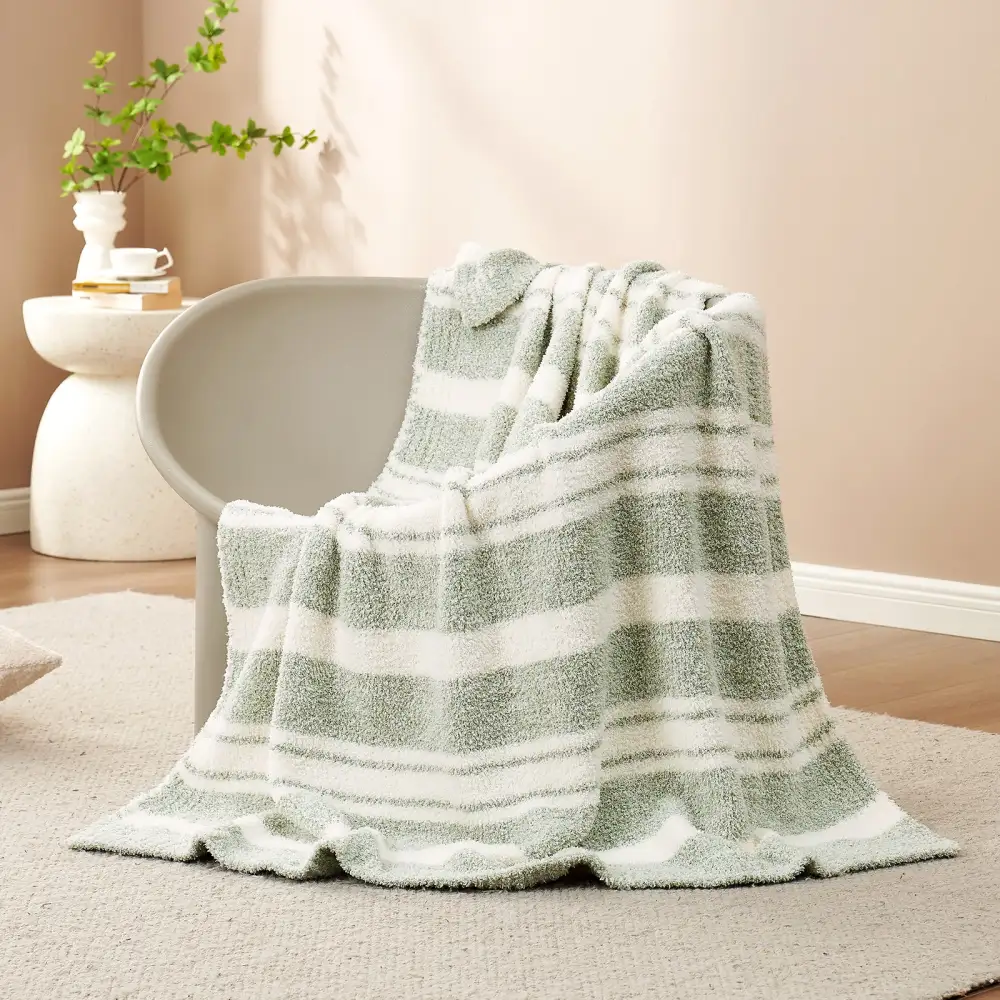 Cozy Striped Blanket