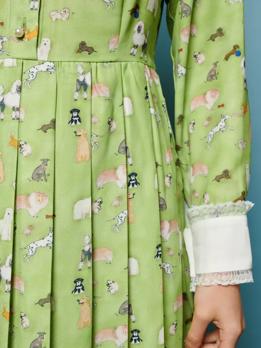 Print Midi Dress