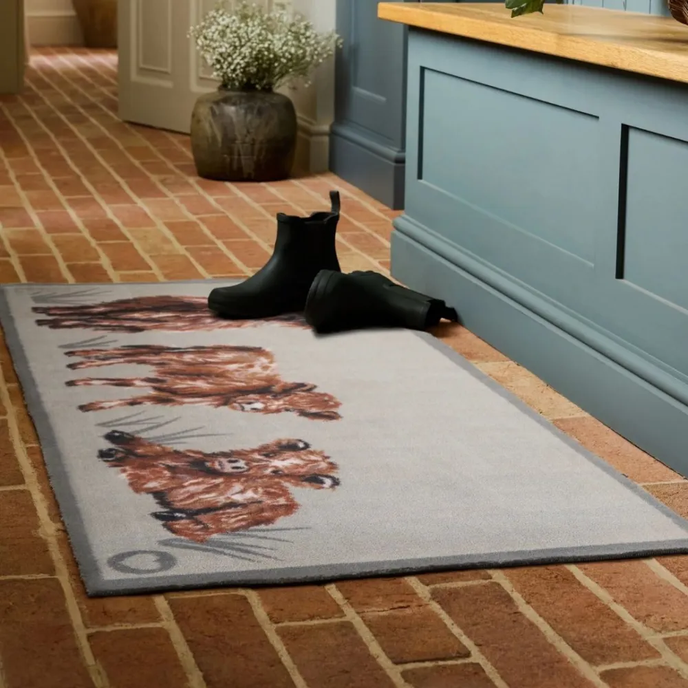 Heritage Cow Runner Rug