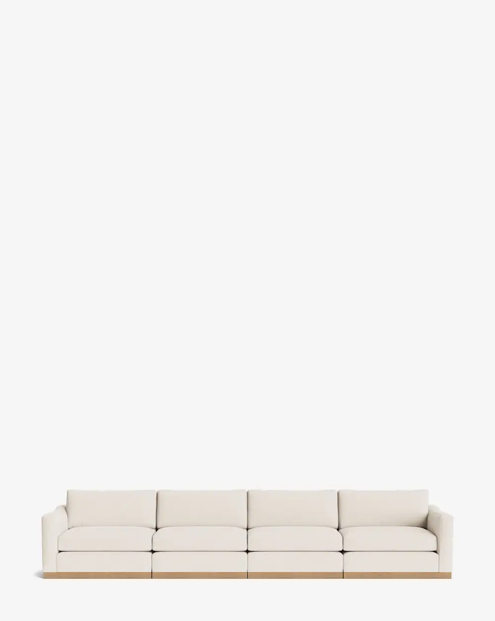 Modular Oak Sofa