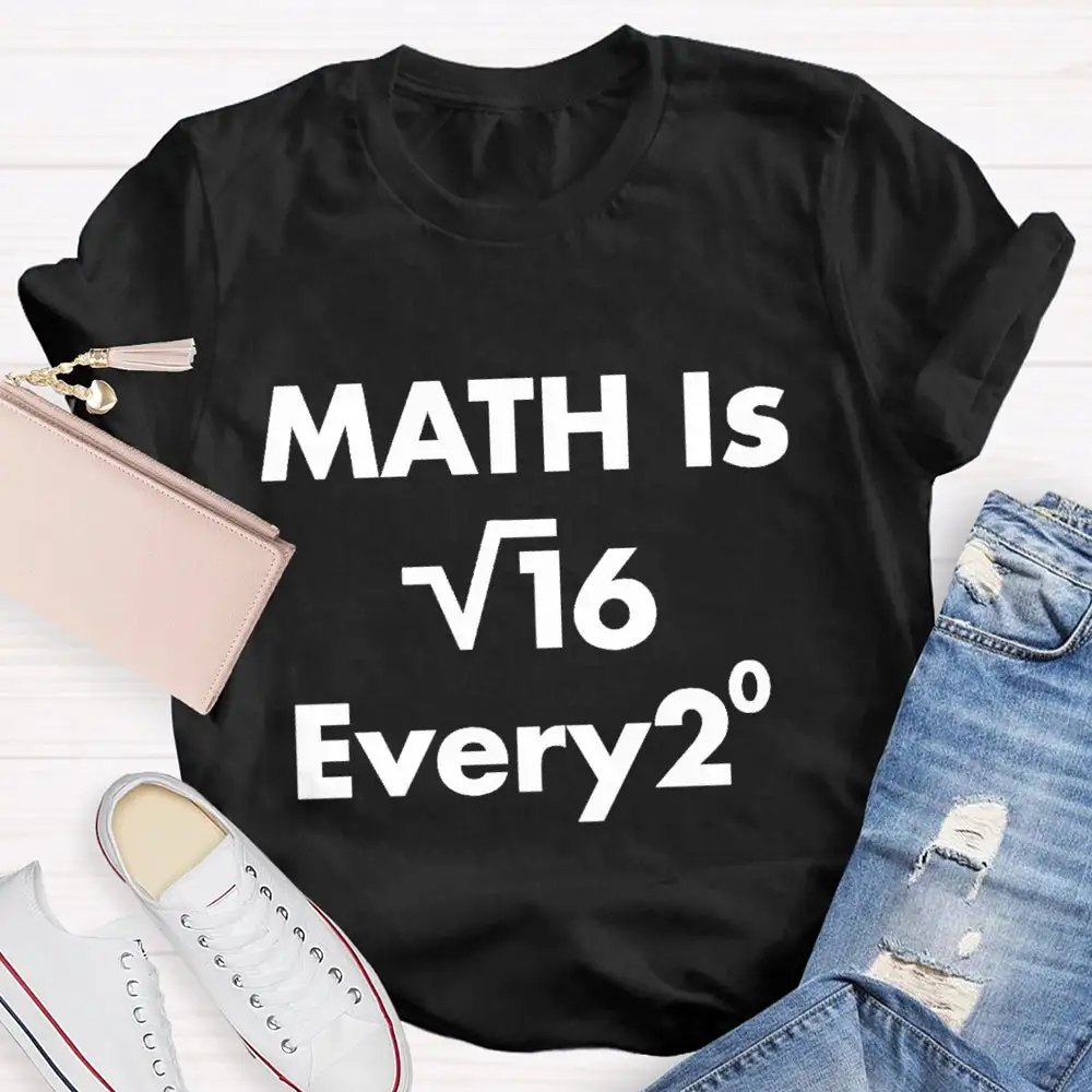 Math Is Every  Math Teacher T-Shirt