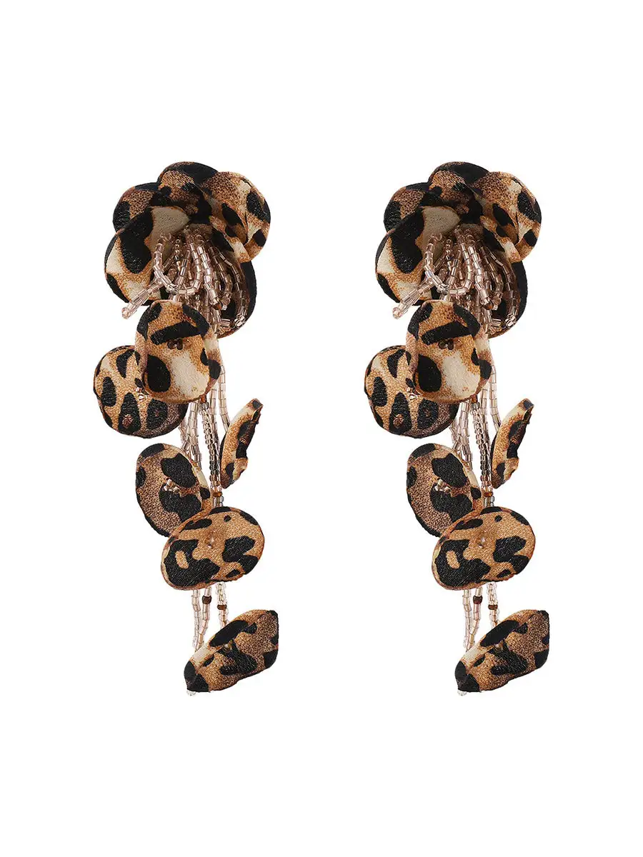 Sculptural Moonlit Accent Earrings