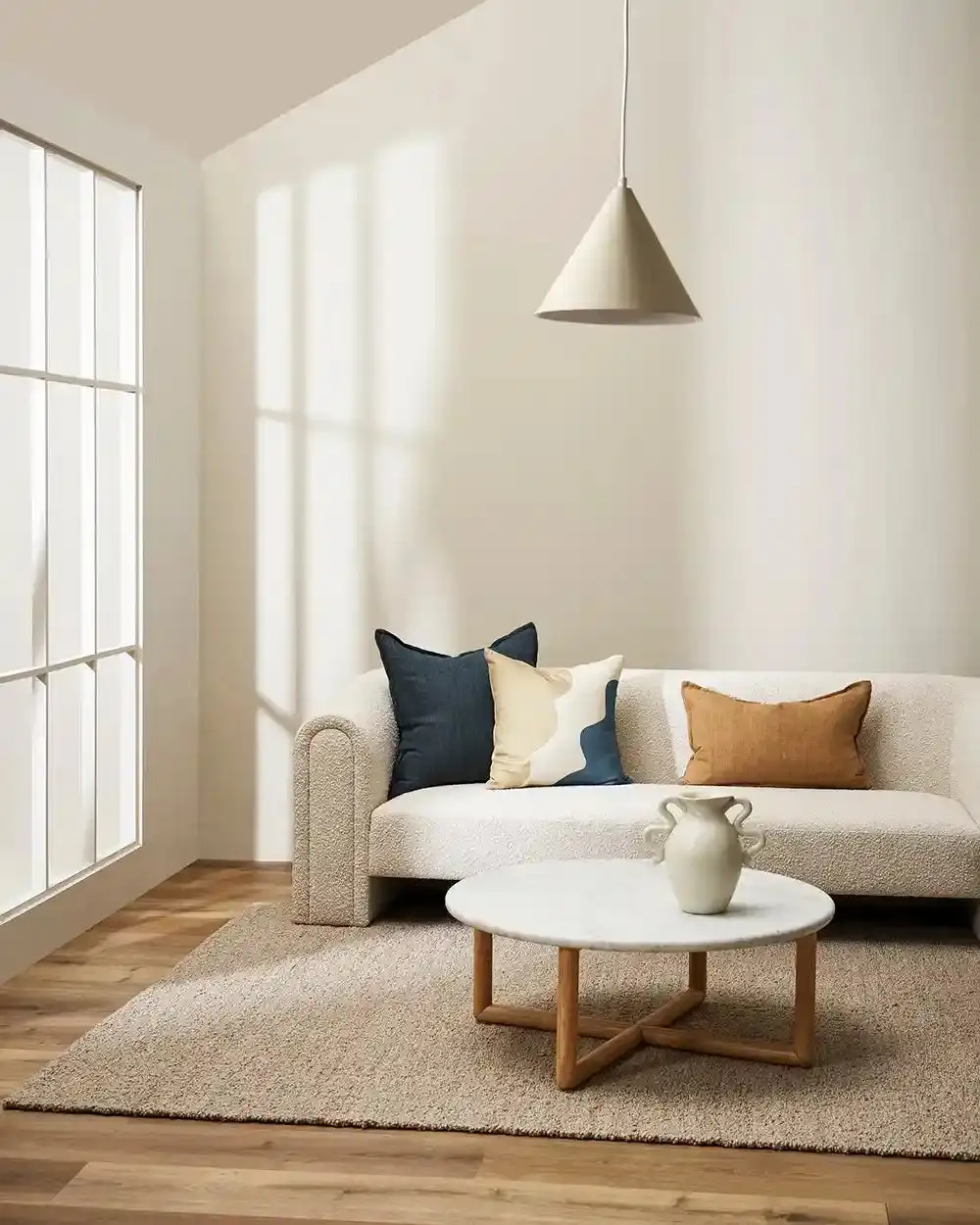 Wool Handwoven Contemporary Decorative Area Rug