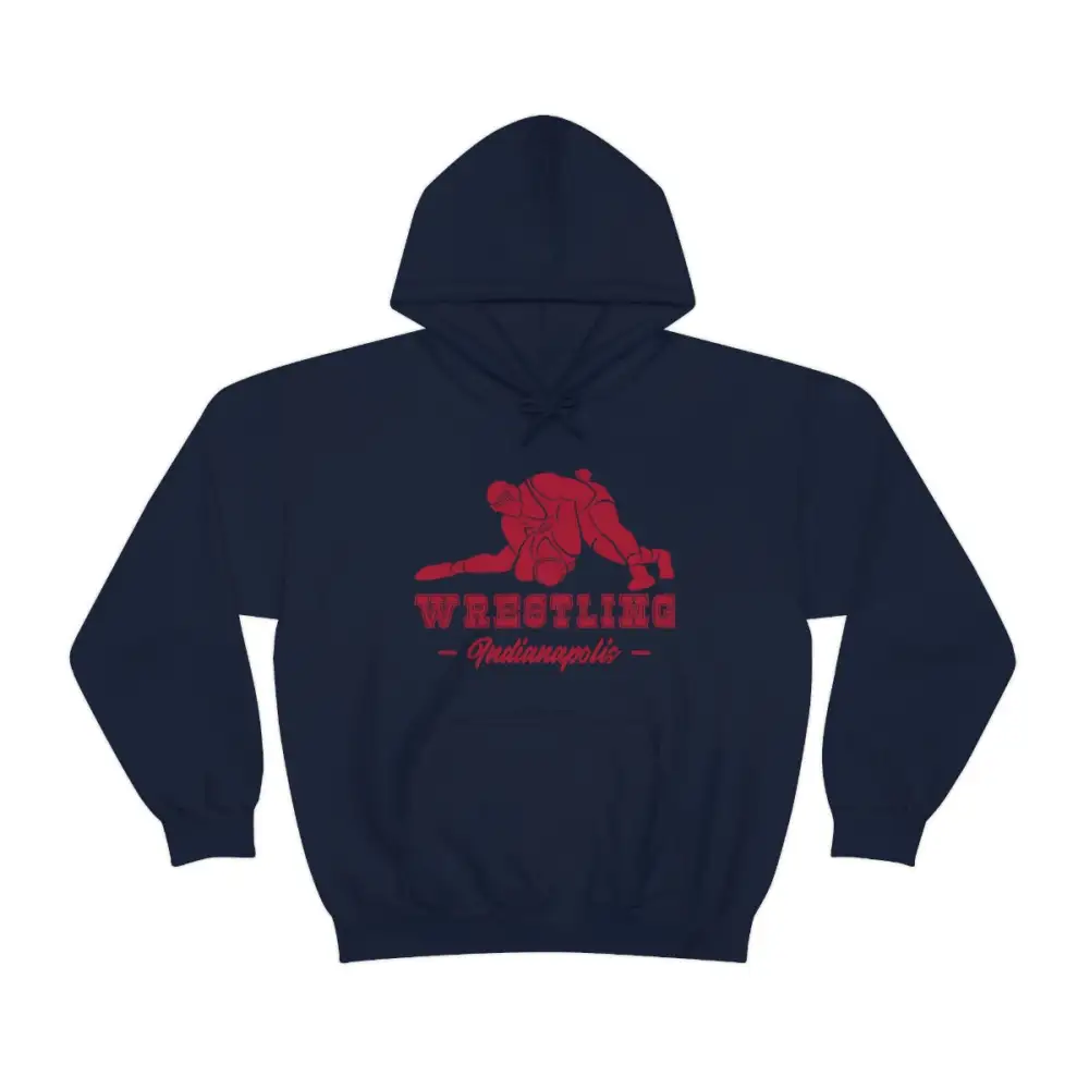 Fan Style Wrestling Graphic Pullover Hoodie