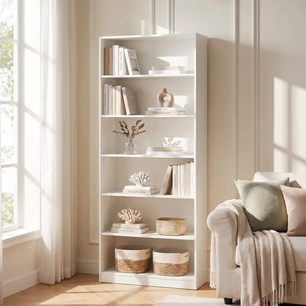 Slim Profile Display Bookshelf