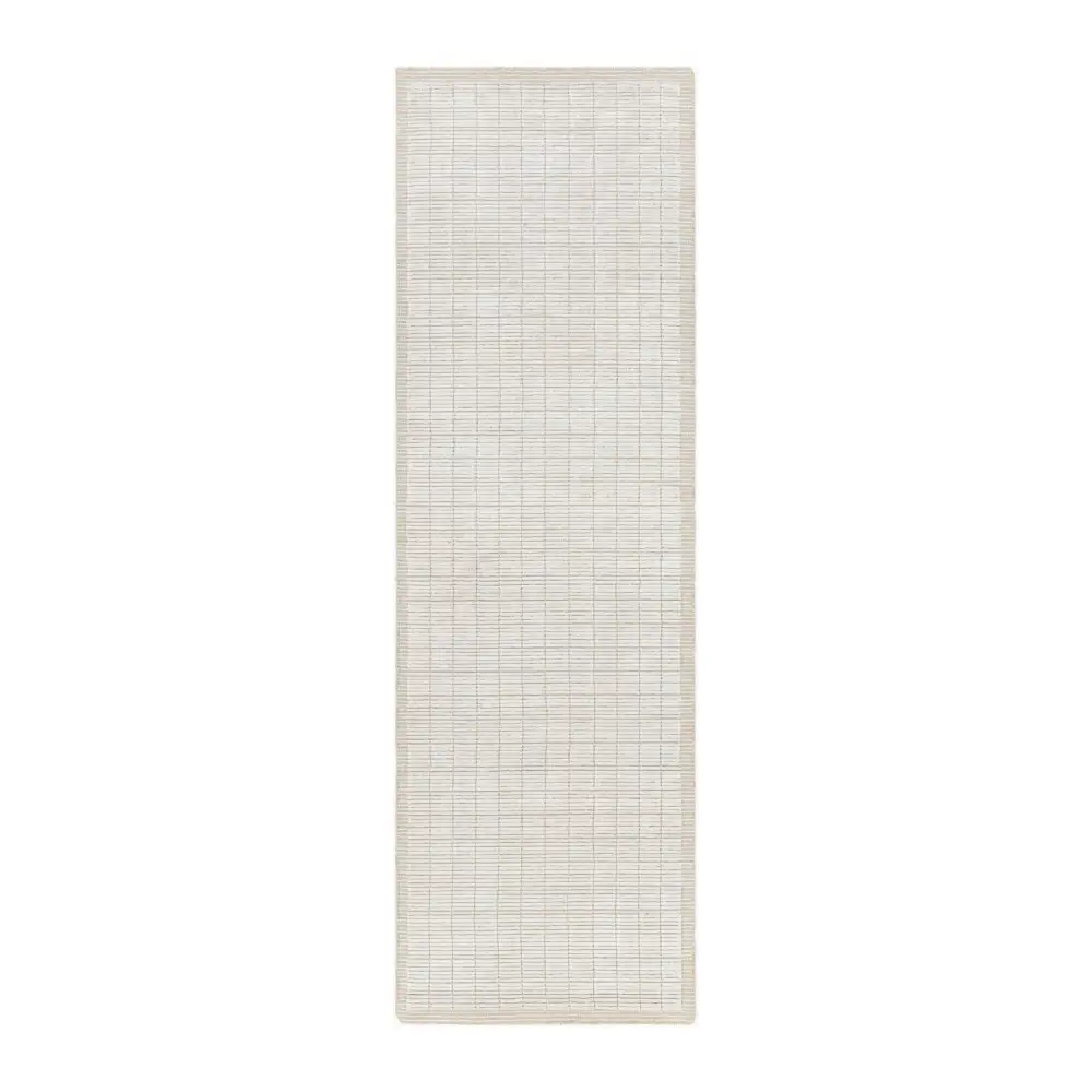 Hand-Loomed Square Pattern Table Runner