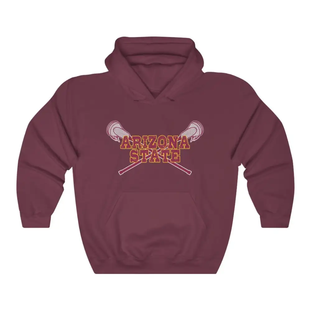 Everyday Crossed Sticks Lacrosse Graphic Pullover Hoodie