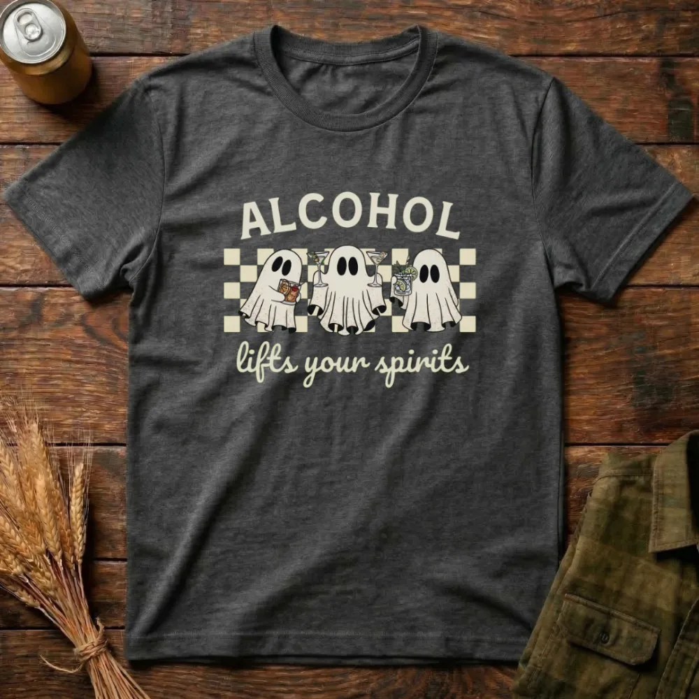 Lift Your Spirit Graphic Cotton T-Shirt