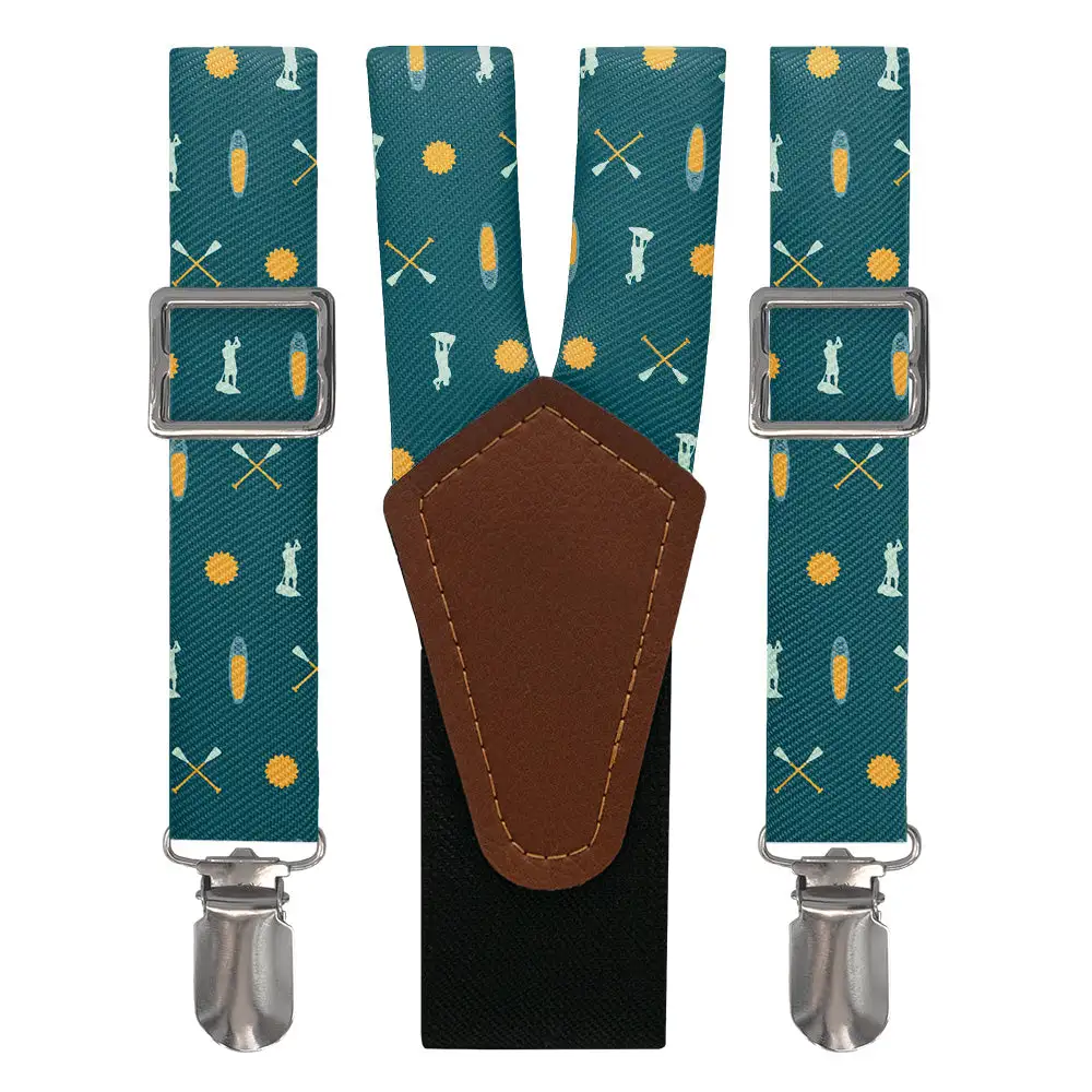 Paddleboarding Theme Suspenders