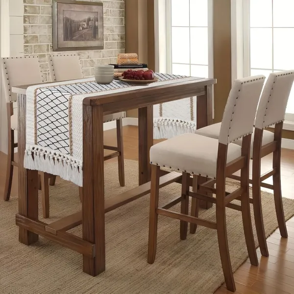 Boho Diamond Table Runner
