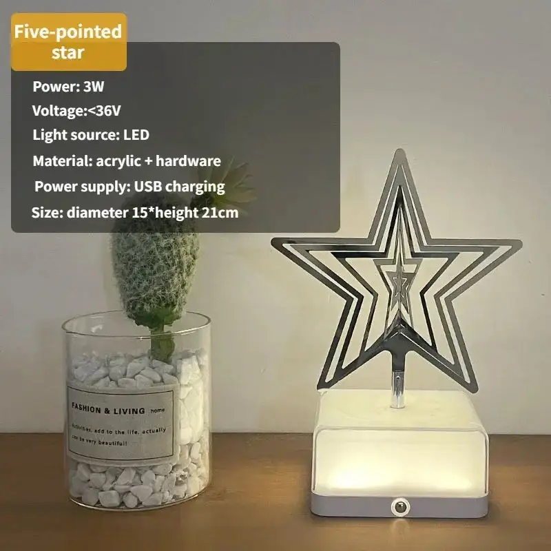Metal Round Decorative Table Lamp