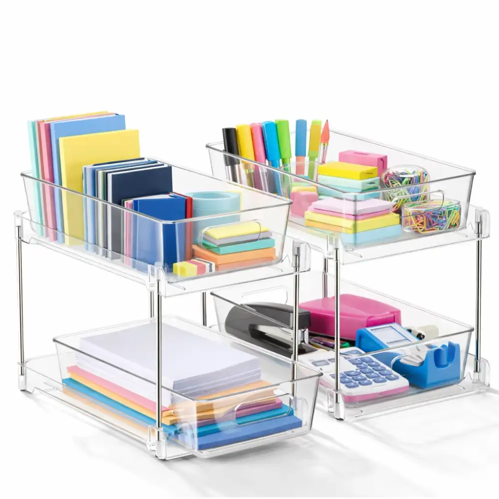 Tier Pull Out Office Organizers