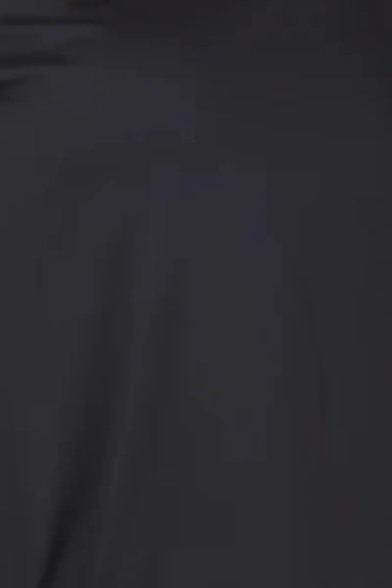 Nylon Silky V-Neck Solid Tee