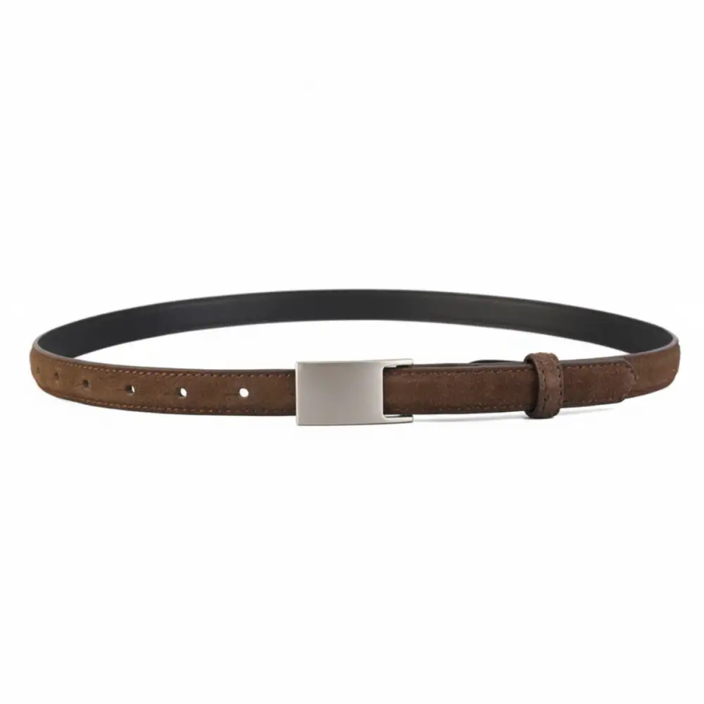Modern Buckle Skinny Belt